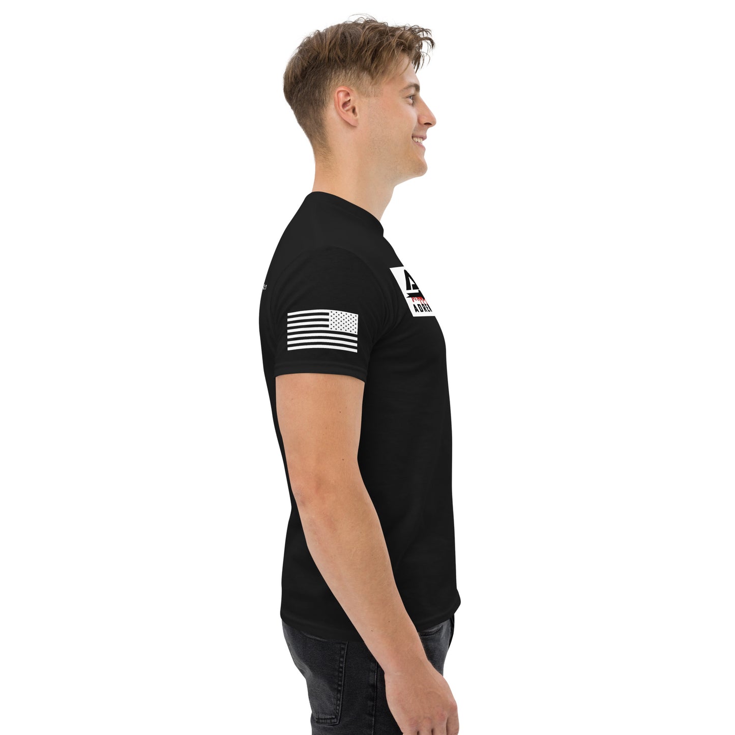 AROTV Black Tee w/ Regular Logo