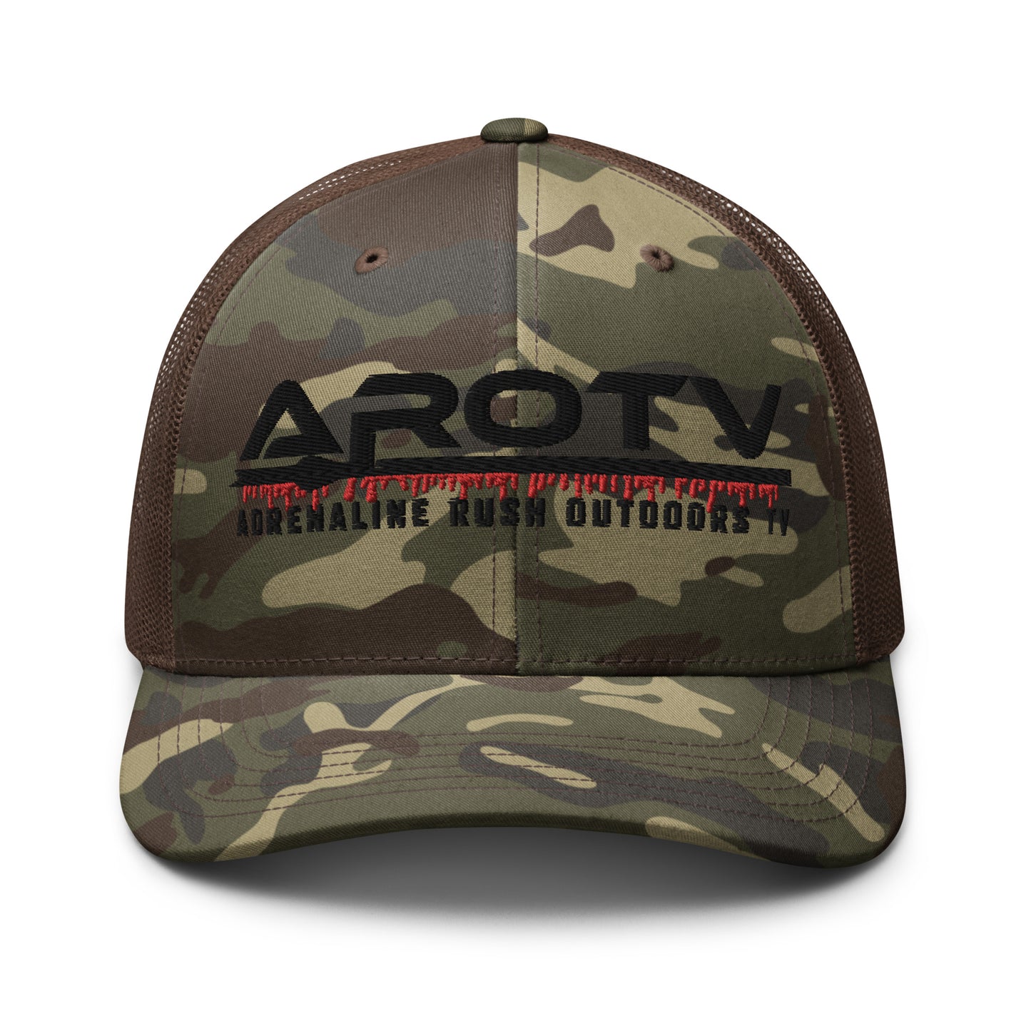 AROTV Camouflage Trucker Hat