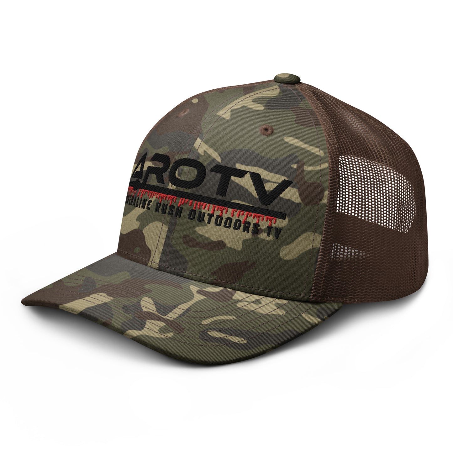 AROTV Camouflage Trucker Hat