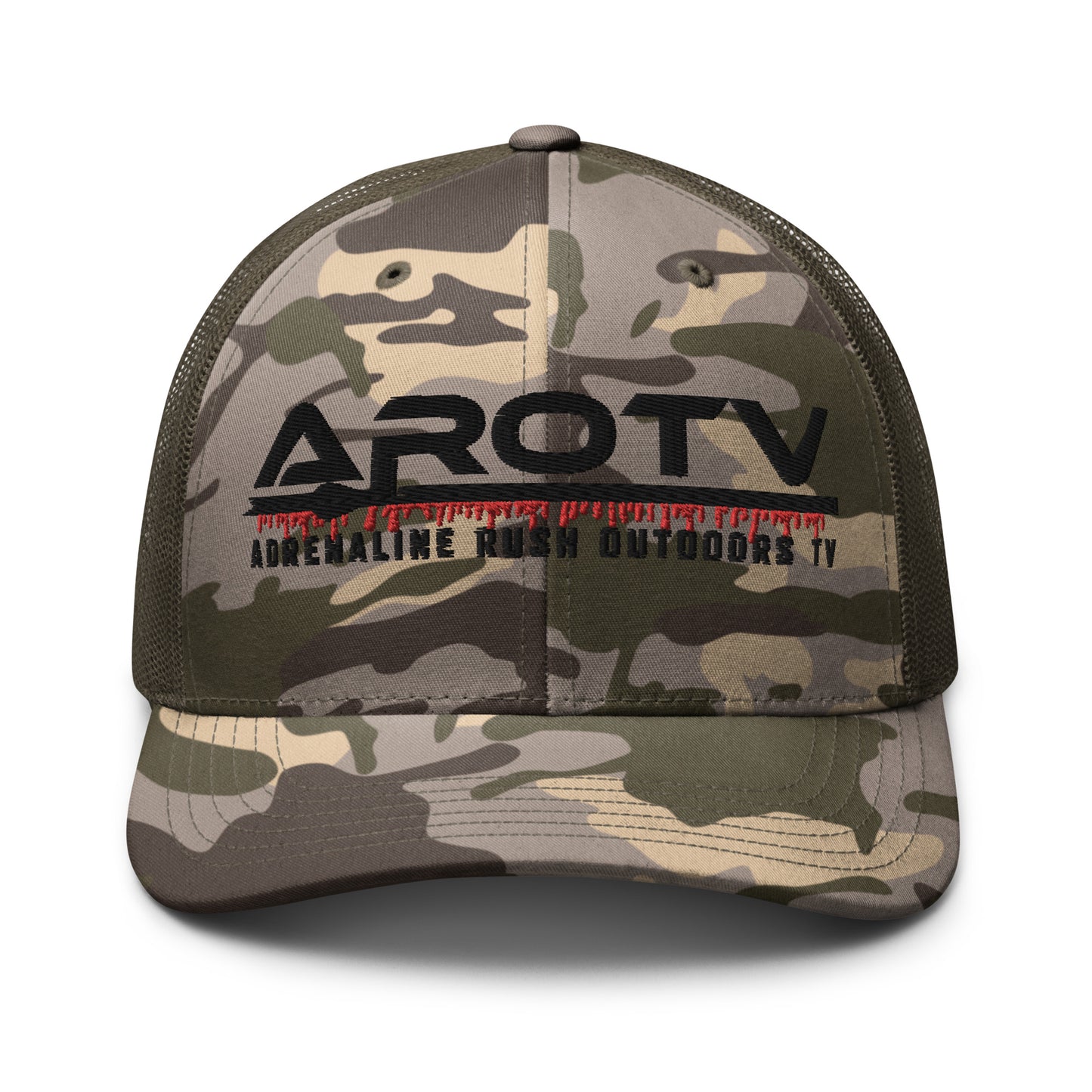 AROTV Camouflage Trucker Hat