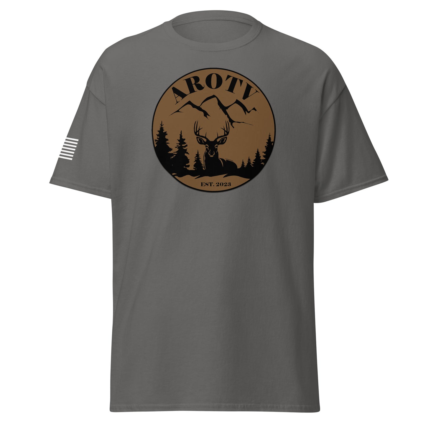 AROTV Tee w/ Tan Logo