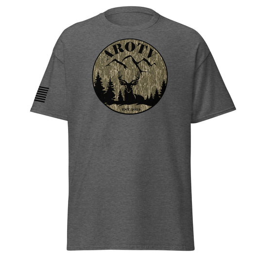 AROTV Tee w/ Bottomland Camo Logo