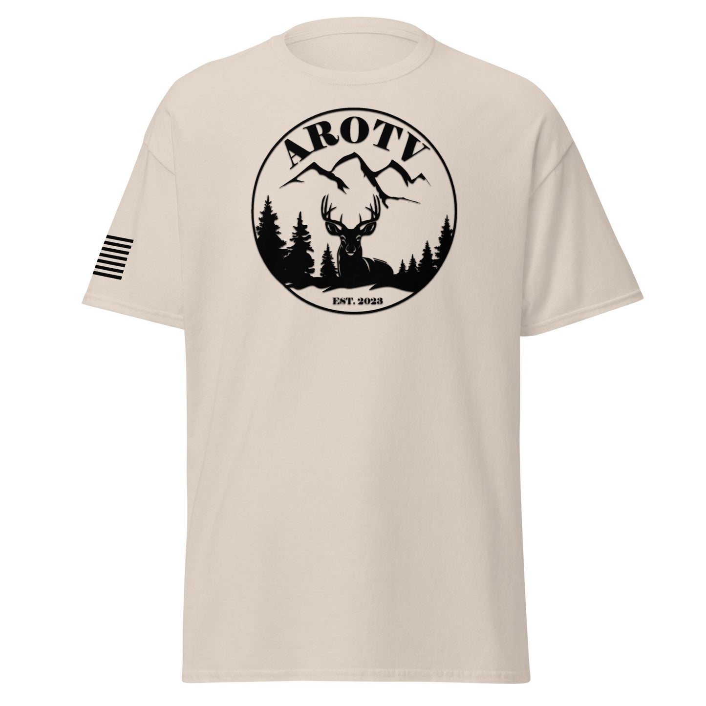 AROTV Tee w/ Black Logo