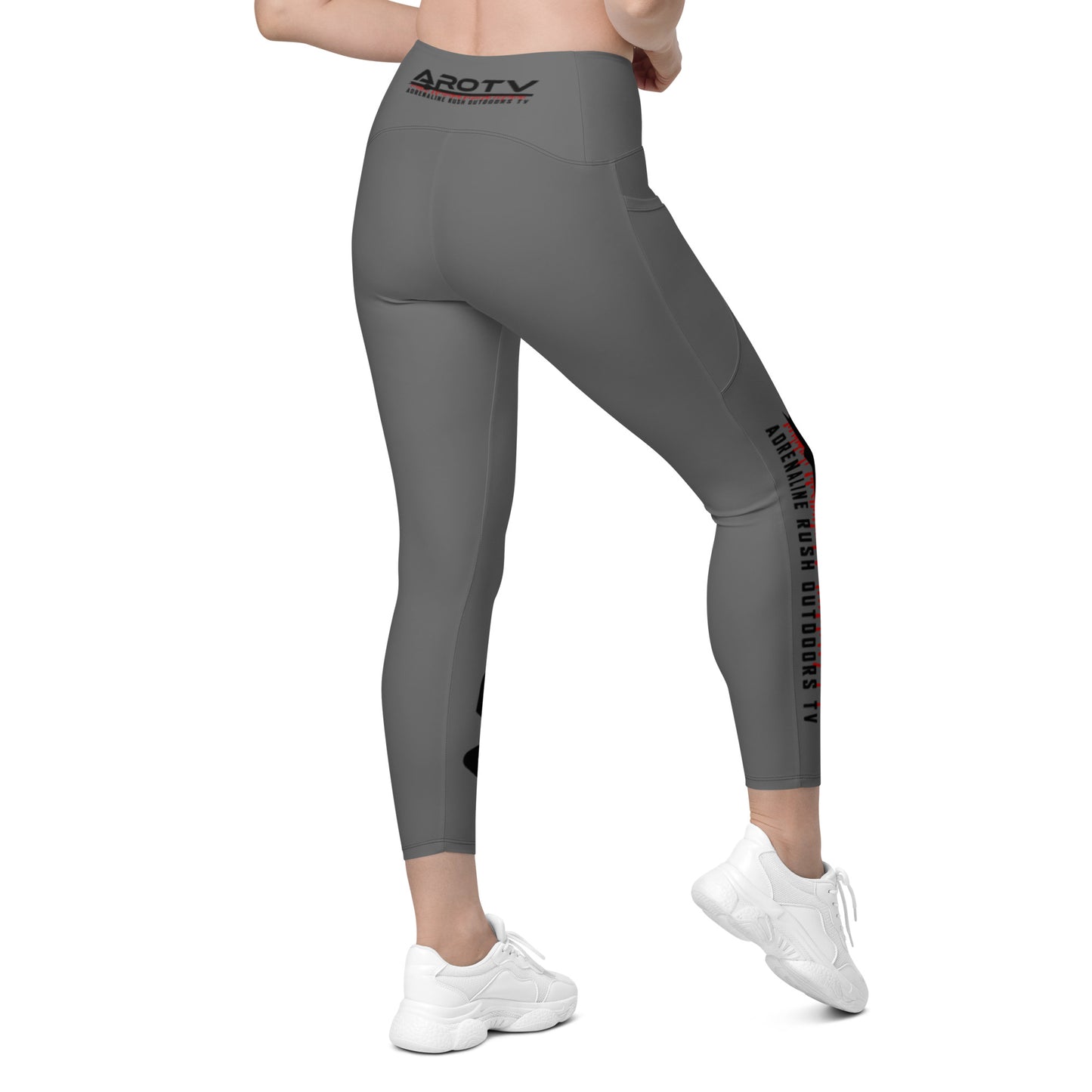 AROTV Crossover leggings with pockets