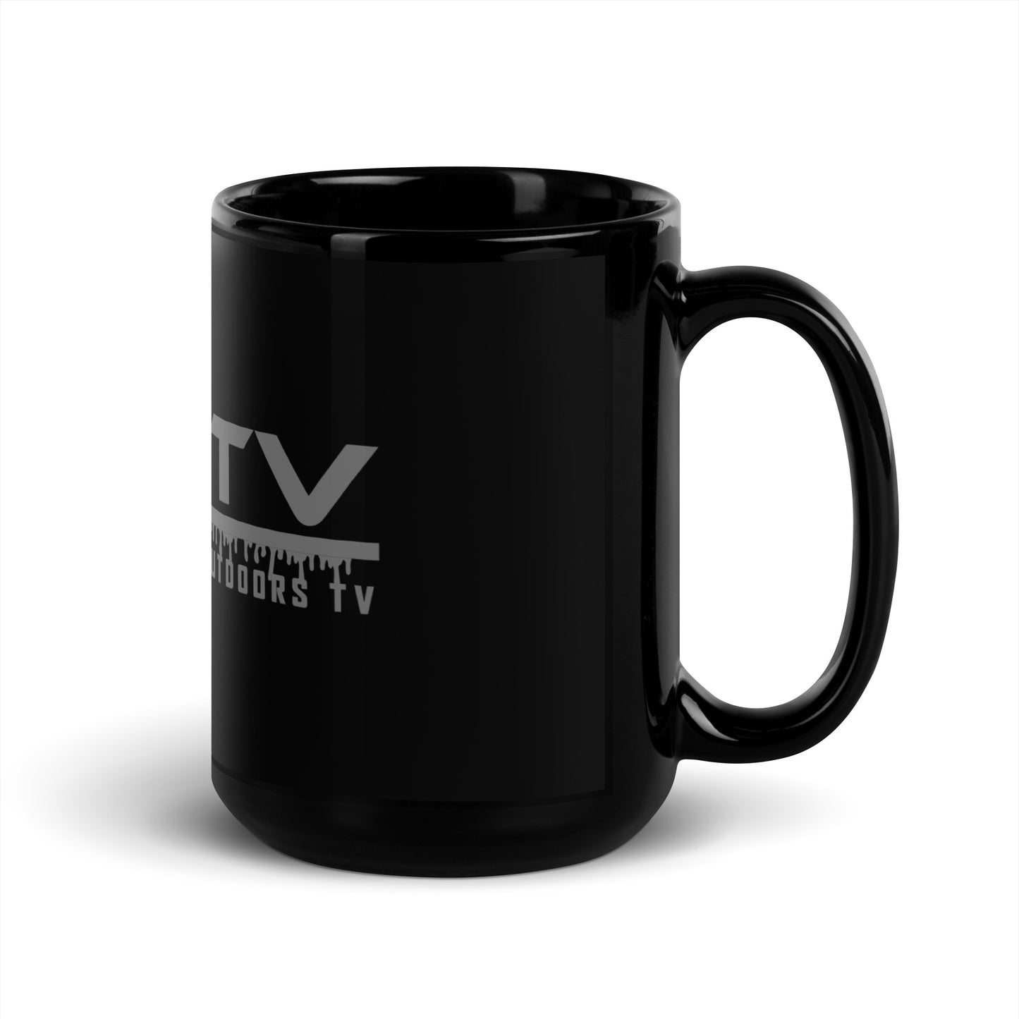 AROTV Black Glossy Mug