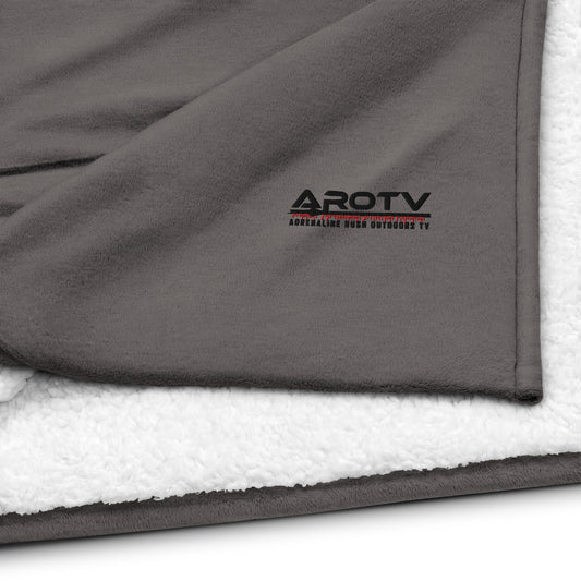 AROTV Premium sherpa blanket