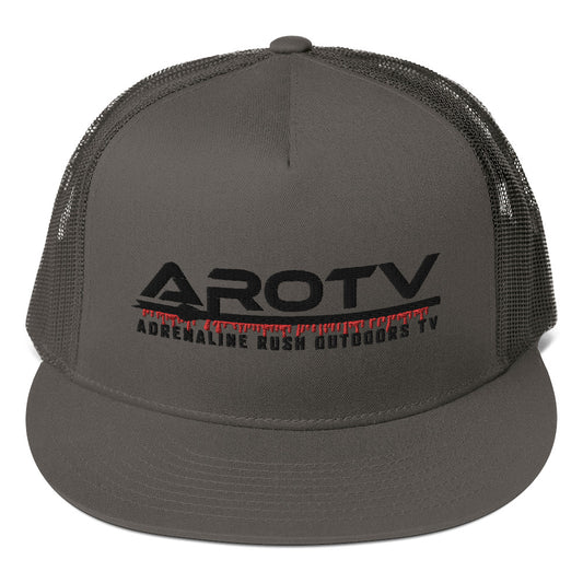 AROTV Mesh Back Flatbill Snapback