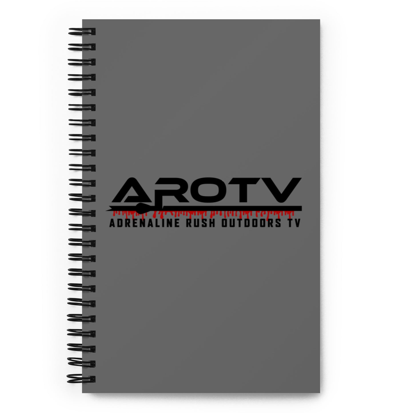 AROTV Spiral notebook