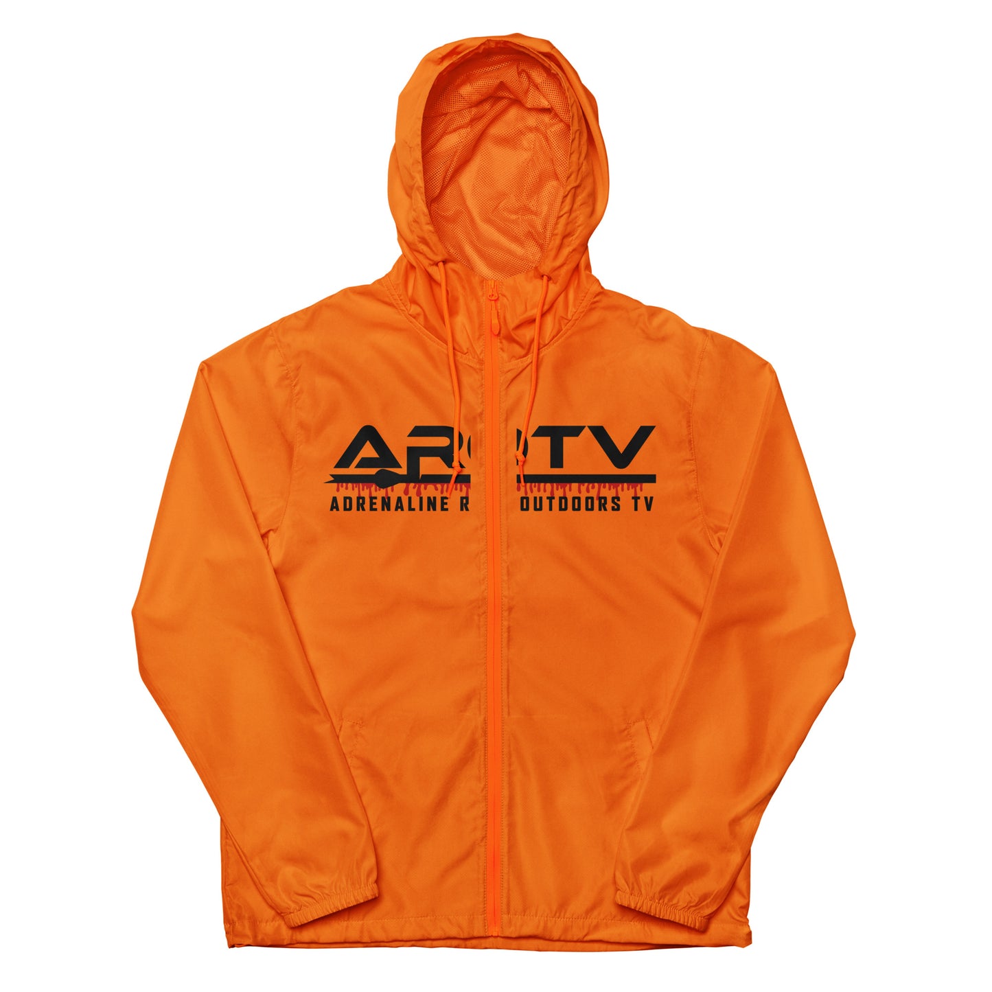 Unisex lightweight zip up windbreaker